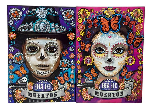 Barbie Y Ken Día De Muertos Muñecos 2023 (Usado)