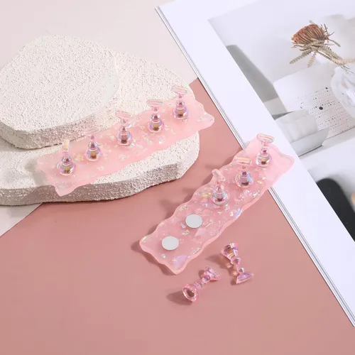 2 Juego De Soporte Para Uñas Para Pintar Uñas, Soporte Para