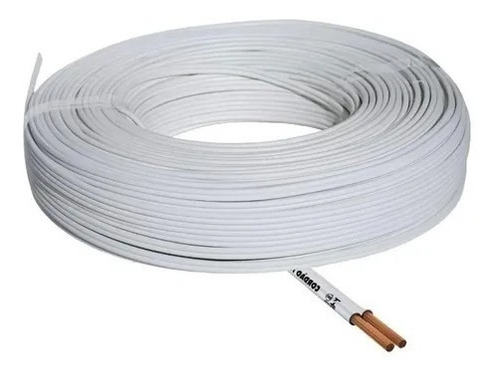 Imagem 2 de 2 de Fio Cordão Paralelo Sil Cobre 2x0,5mm Inmetro Venda P/ Metro