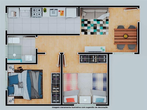 Imagem 5 de 11 de Apartamento Botujuru Mogi Das Cruzes/sp - 3226