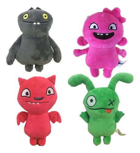 4pcs Uglydolls Peluche Muñeca Juguete Niños Cumpleaño Regalo