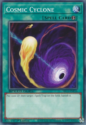 Cosmic Cyclone (sbc1-ene16) Yu-gi-oh!