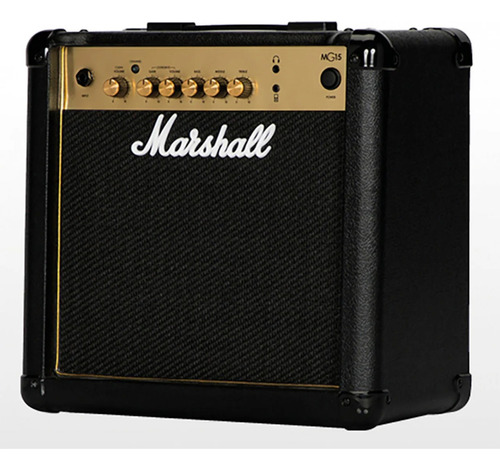 Combo Amplificador Para Guitarra Gold Marshall Mg15g 15w