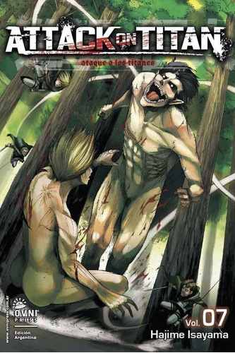 Attack On Titan Vol. 7  - Hajime Isayama - Ed Ovni Press