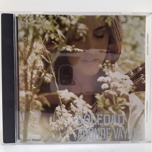 Soledad - A Donde Vayas - Single Cd - Ex