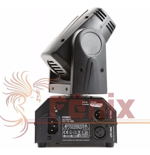 2 Mini Beam Moving Head Led 12w Cree Rgbw Dmx, Strobo, Prof.