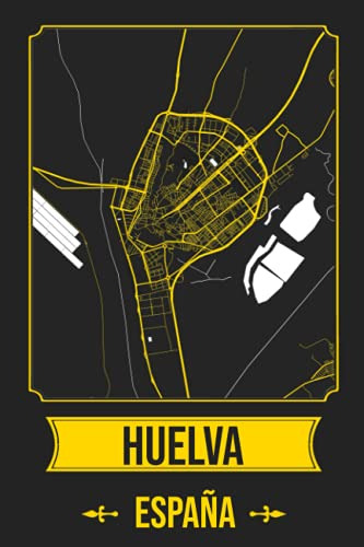 Huelva España Cuaderno: Squareious De La Ciudad De Huelva Ho