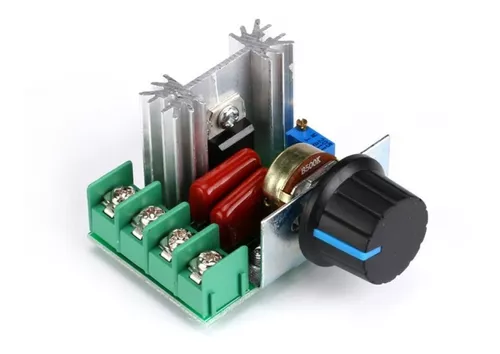 Dimmer Regulador De Intensidad Luz/velocidad Motor 2 Unidade