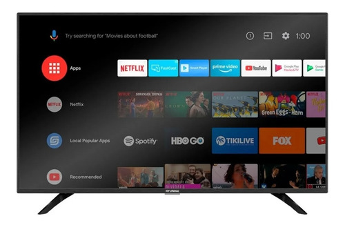 Smart Tv Hyundai 43 Pulgadas Android Control Voz Bluetooth