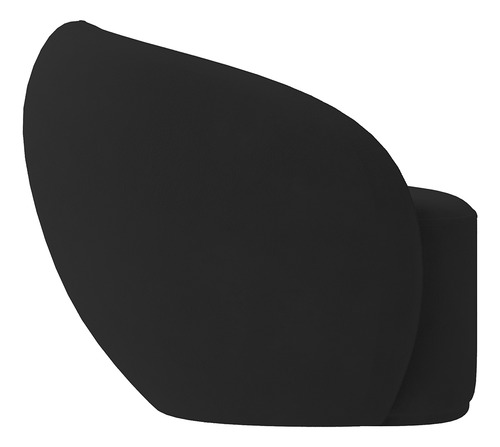 Kit 02 Poltronas Decorativas Sala Estar Gliese Veludo Preto