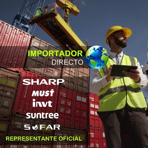 Imagen 7 de 8 de Must Kit Solar Completo 6 Paneles Inversor 3kw/6kw Litio M10