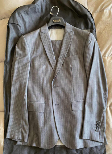 Saco Agustino Cuero Collezioni Hombre Talle 50