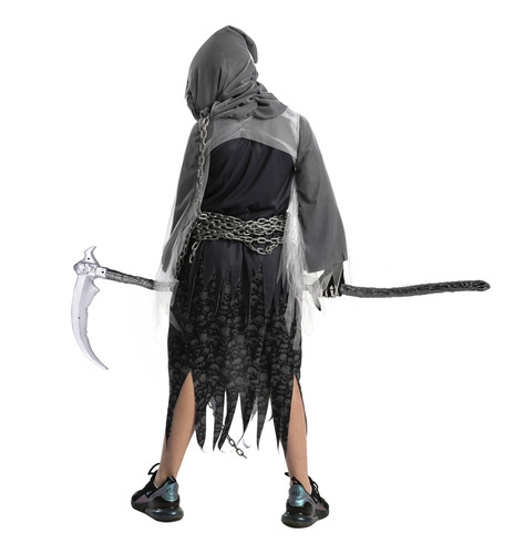 Disfraz Infantil Unisex De Grim Reaper De Spooktacular Creations, Hal