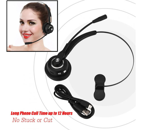 Auriculares Inalámbricos Bluetooth Para Call Center O