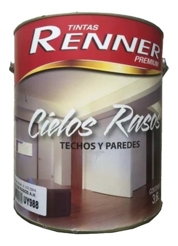 Pintura Renner Cielo Rasos Antihongos 0.9 Lts