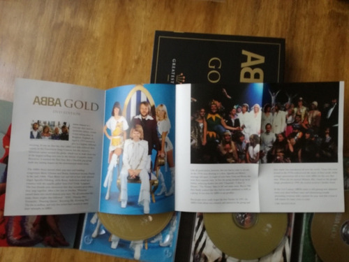 Abba Gold Greatest Hits Cd Doble + Dvd