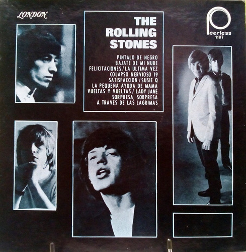 Disco De Acetato, The Rolling Stones, Píntalo De Negro.