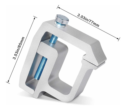 Prensas De Aluminio Para Camper O Tapa De Pick Up