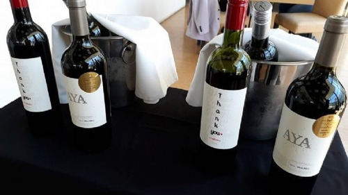 Dia De La Madre Vino Thank You Etiqueta Para Escribir