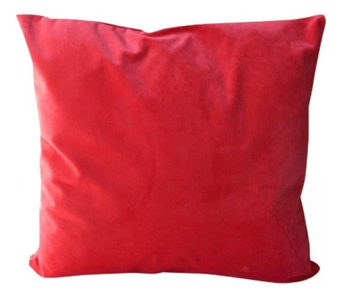 Funda Para Almohadon 45 X 45 Color Rojo