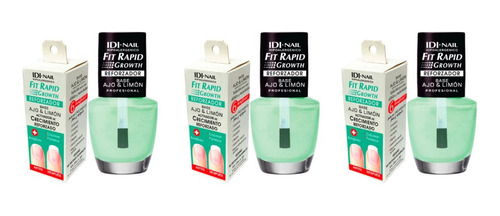 Idi Nail Crecimiento Reforzador Uñas Ajo & Limón 13ml X 3 U