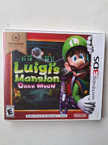 Juego Nintendo 3ds Usado. Luigi's Mansion Dark Moon