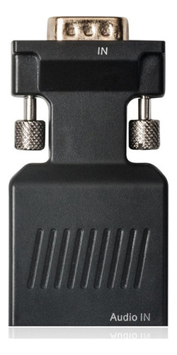 Adaptador Vga A Hdmi, Convertidor Vga A Hdmi Con Cable De