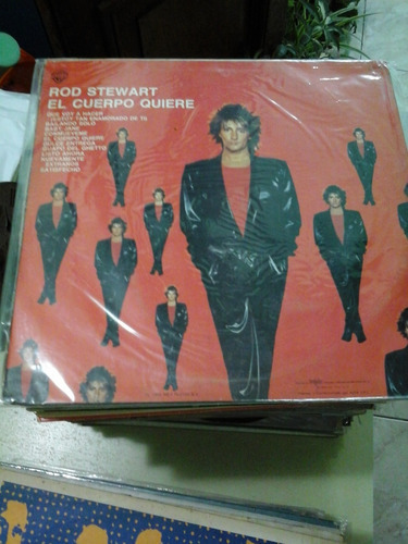 Vinilo 3186 - El Cuerpo Quiere - Rod Stewart  