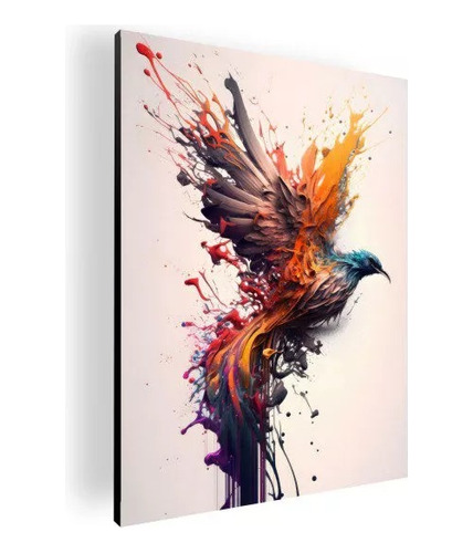 Cuadro Moderno Mural Poster Ave Fenix  60x84 Cm