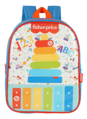 Mochila Infantil Fisher Price Azul