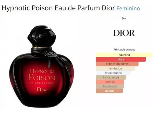 Perfume Hypnotic Poison Eau De Parfum 100ml - Rarissímo
