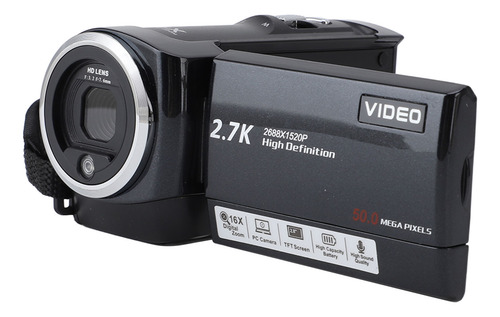 Videocámara Profesional De 2,7 K Con Pantalla Hd De 2,8 PuLG
