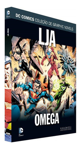 LJA: Omega, de James Robinson e Mike Friedrich. Série DC Graphic Novels Regular Editora Eaglemoss, capa dura, edição 129 em português, 2021
