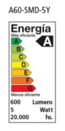 Imagen 4 de 6 de Lampara Led Bulbo Anti Insecto 5w Amarillo Mosquito