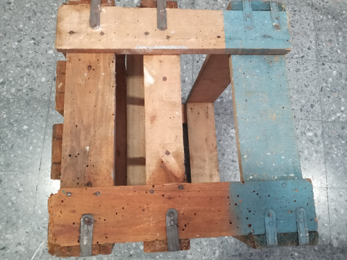 Antiguo Cajon De Cerveza Quilmes De Madera Año 1980 (Usado)