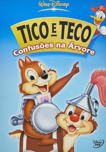 Tico E Teco Diversao Em Dobro Dvd Original Lacrado