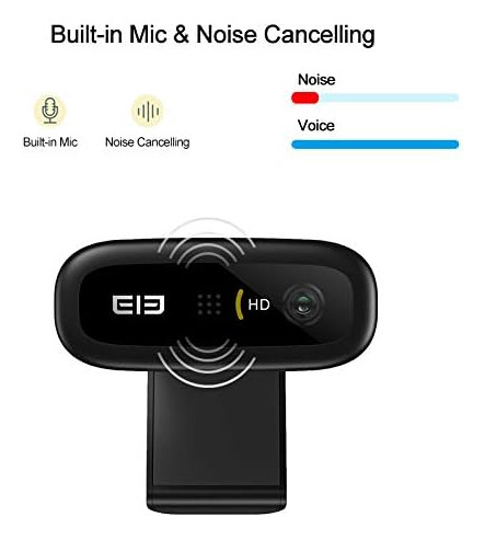Elephone Ele Ecam X 1080p Full Hd Usb With Micrófono, Der