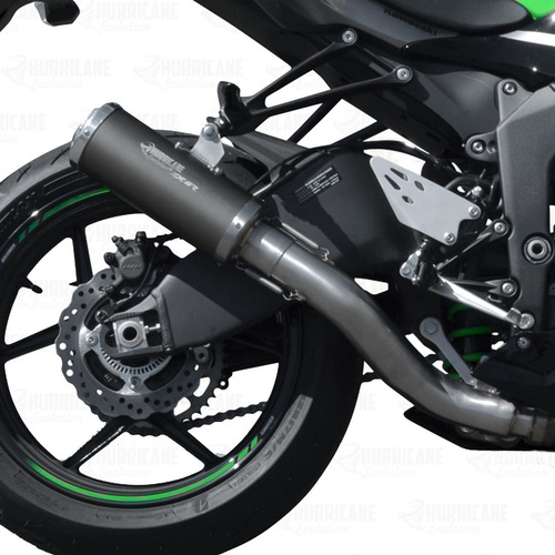 Kawasaki Ninja Zx-6r 19/22 Escapamento Hurricane Gp Competit