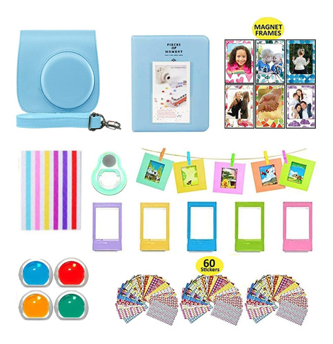 Fujifilm Instax Mini Accesorio Para Camara Azul Cielo 1