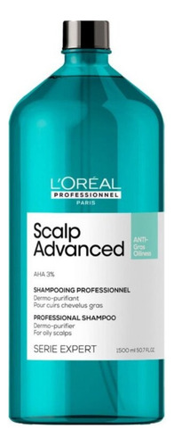 Shampoo Loreal Professionnel Scalp Oily Cabello Graso 1500ml