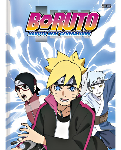 Caderno Boruto Brochura Univ 80 Fls São Domingos Capa 3