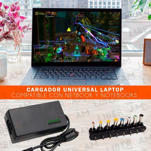 Imagen 9 de 10 de Cargador Universal Notebook Laptop Netbook Hp Toshiba Acer
