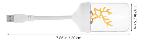 Luz Ambiental Flexible: Conector Mini Usb Para Luz Nocturna