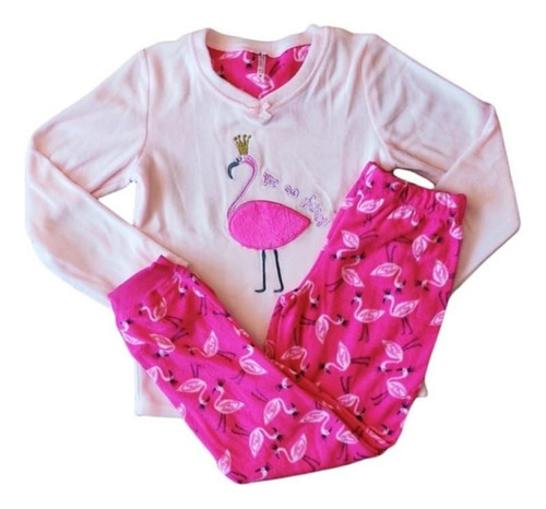 Pijamas De Polar Para Niñas - Invierno
