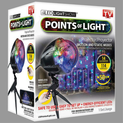 Points Of Light Proyector De Luz Led 114 Efect Led Lightshow