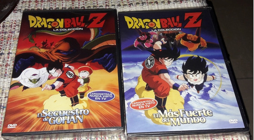  Dvd Dragon Ball Z El Secuestro De Gohan / El Más Fuerte