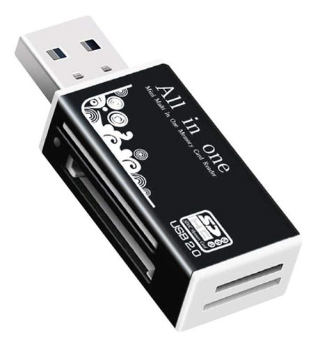 Multifuncional Usb 2.0 Micro-sd Tf Ct Ms Sdhc Mmc Lector