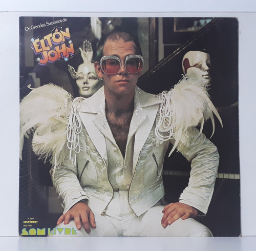 Lp - Elton John - Os Grandes Sucessos - 1977 - Disco/vinil