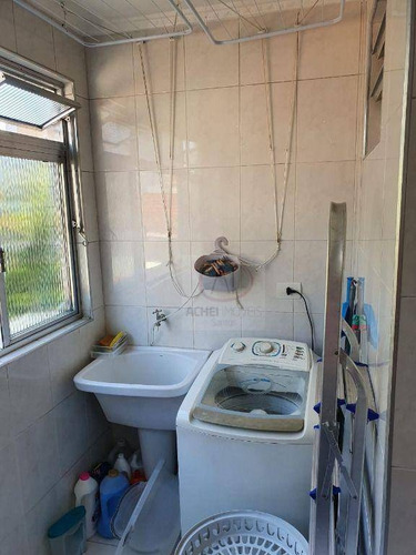 Imagem 16 de 19 de Apartamento Com 2 Dormitórios, 2 Banheiros E 1 Vaga Fechada À Venda, 80 M² Por R$ 375.000 - Marapé - Santos/sp - Ap10725