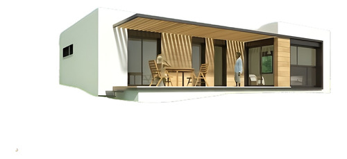 Casa Prefabricada Mediterránea 107m2 | 4 Dormitorios 2 Baños